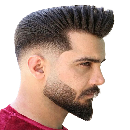 Any Pompadour & Beard