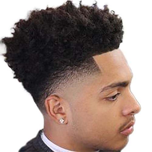 Box fade haircut