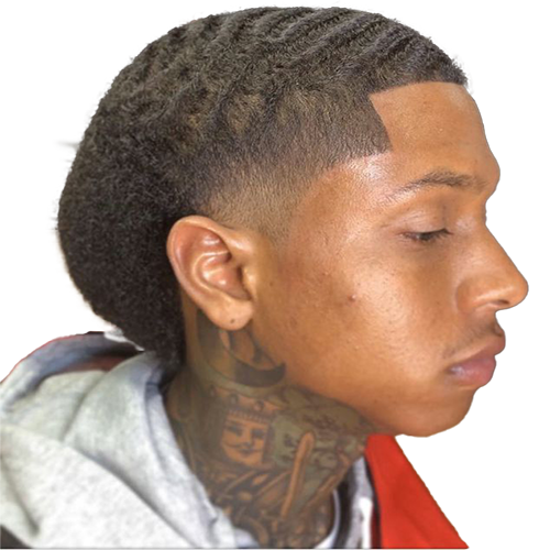 Layered shag cut for texture
