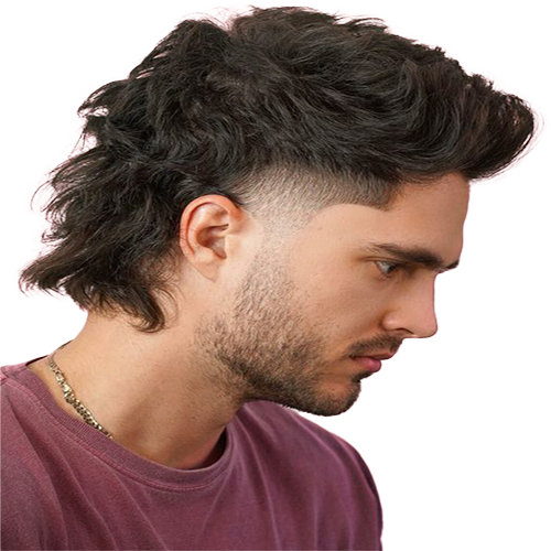 Mullet haircut